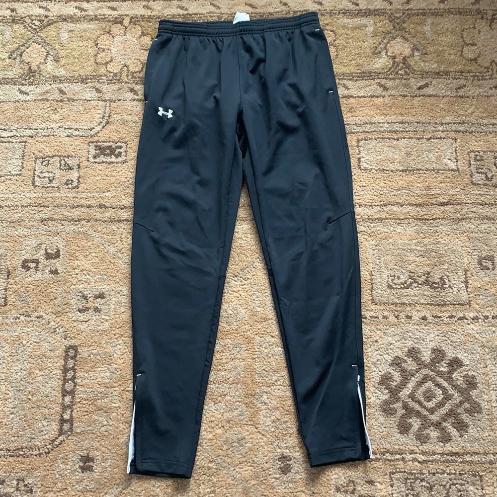 Under Armour Black Track Pants (M) - barely worn